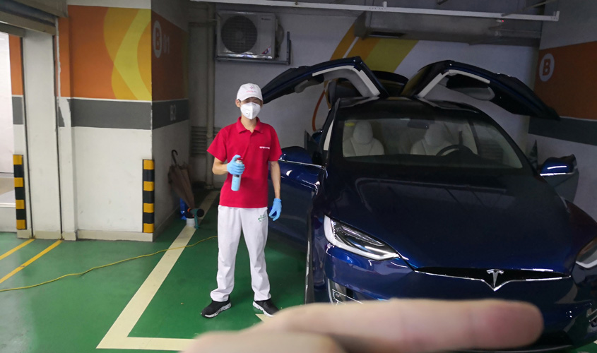 特斯拉汽車甲醛治理